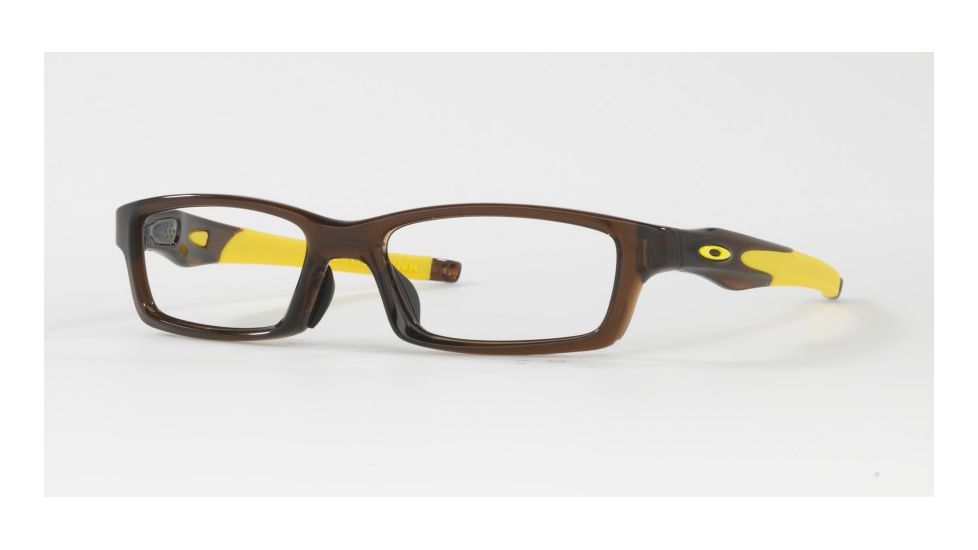 Oakley CROSSLINK ASIAN OX8029 Bifocal Prescription Eyeglasses 802912-53 - Bark/Lemon Peel Frame