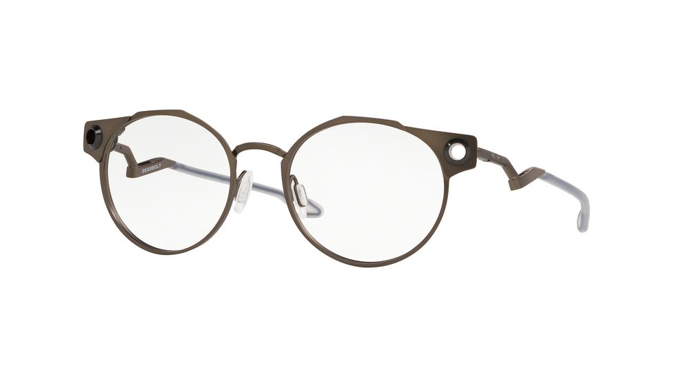 Oakley DEADBOLT OX5141 Prescription Eyeglasses, 50mm, Clear Lenses, OX5141-514102-50-SV