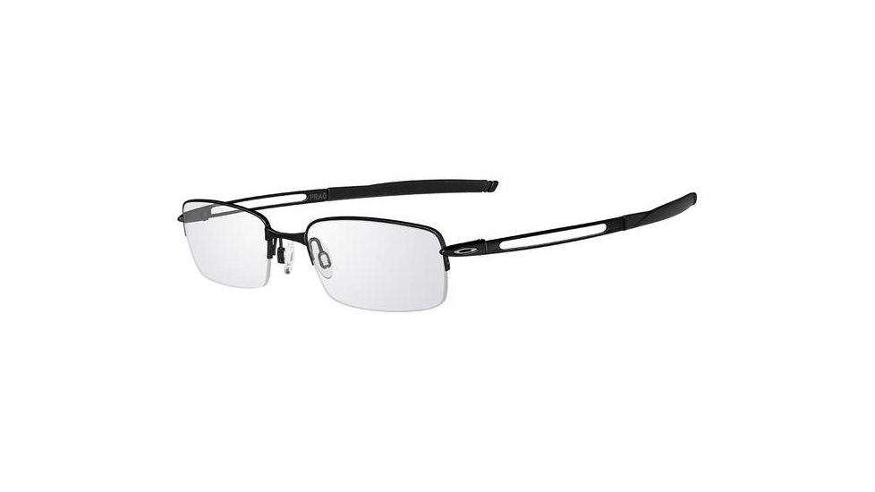 Oakley Prescription Eyeglasses Frag Bifocal Polished Black Frame