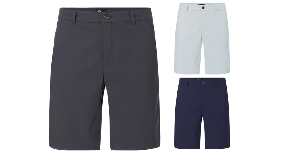 Oakley Perf 5 Utility Short - Men's, Forged Iron, Lunar Rock, Team Navy