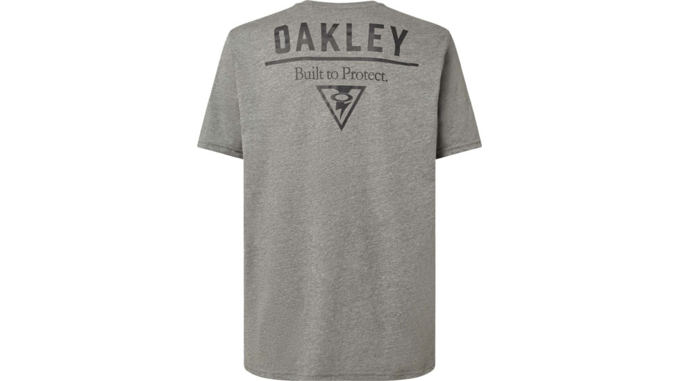 Oakley SI Built To Protect T-Shirts - Mens, Athletic Heather Grey, Large, FOA404137-24G-L
