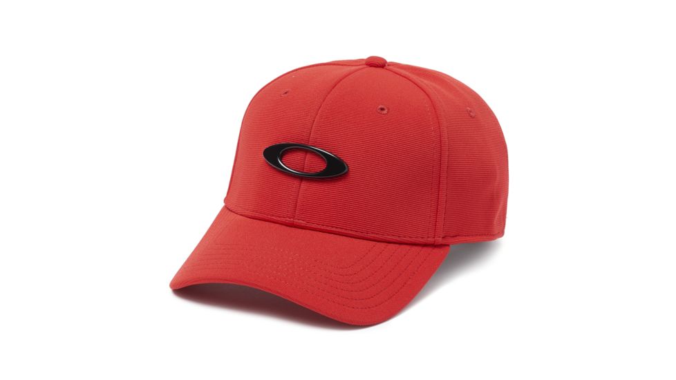 Oakley SI Tincan Cap - Mens, Red/Black, L/XL, 911545-4A4-4A4L/XL-L/XL