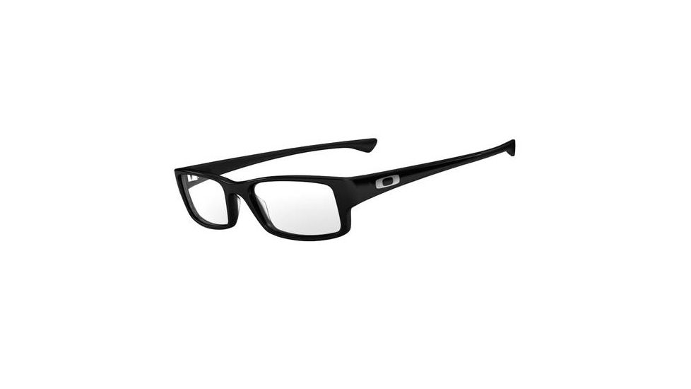 Oakley Servo Single Vision Rx Eyeglasses, Size 55 - Polished Black Frame OX1066-0155