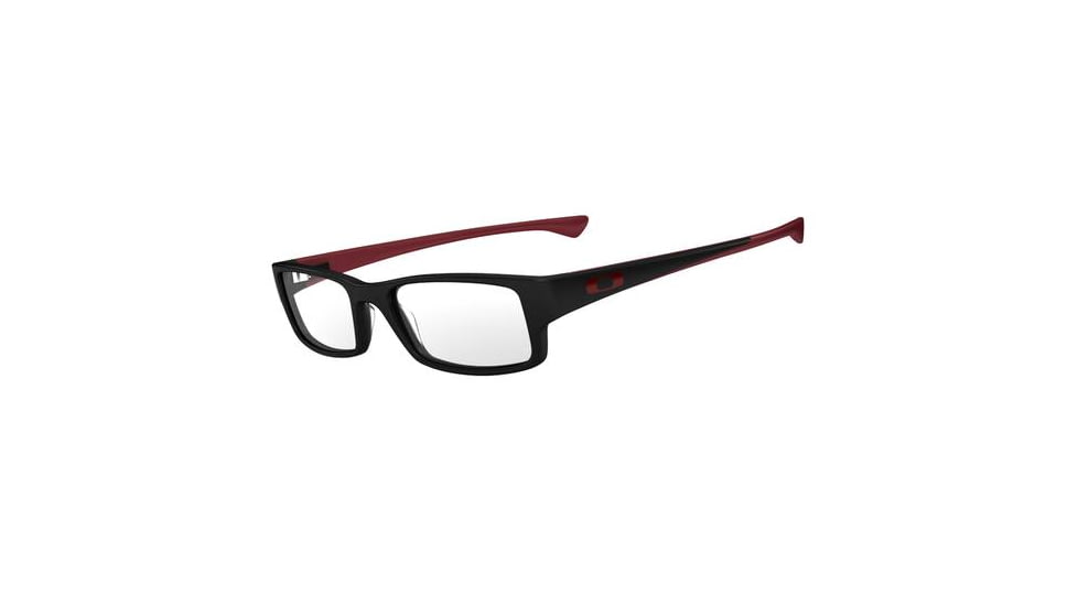 Oakley Servo Single Vision Rx Eyeglasses, Size 55 - Black Brick Frame OX1066-0455