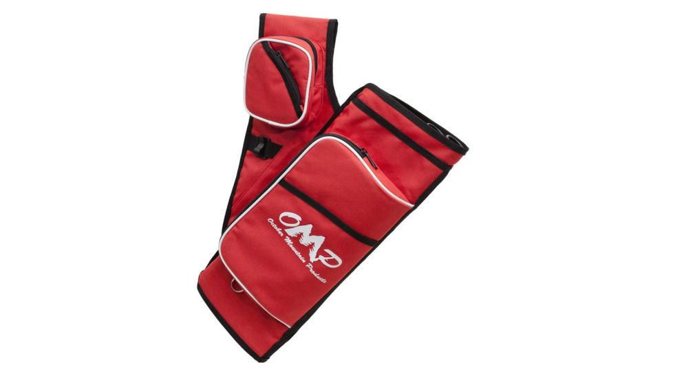 October Mountain Hip QuiverPro, Red 5 Tube RH 60880