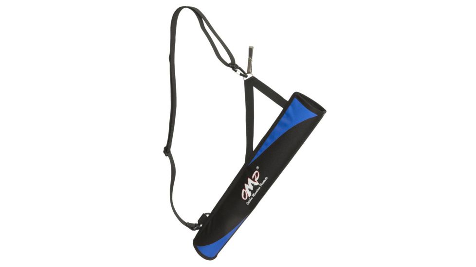 October Mountain No Spill Hip and Back Quiver RH/LH, Blue, One Size 78783
