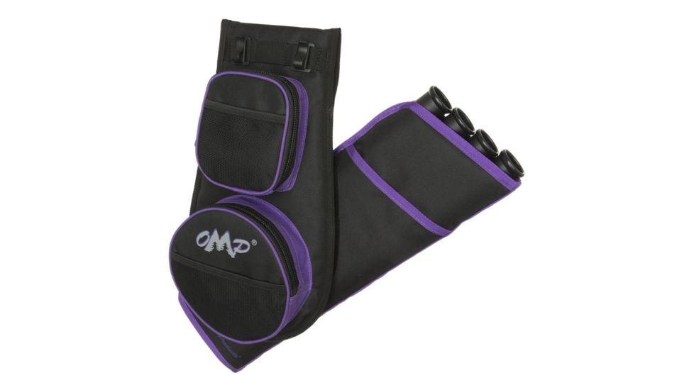 October Mountain Switch Quiver, Black/Purple RH/LH 13085