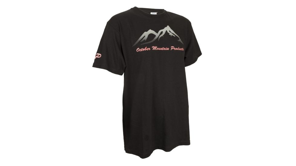 October Mountain T-Shirt, Black Medium 13078