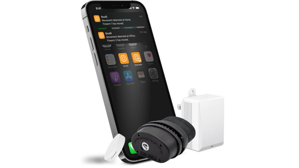 Ocufii TagMe Secure Starter Package with Keyed Smart Cable Lock, Black, TMS-P2-BLK