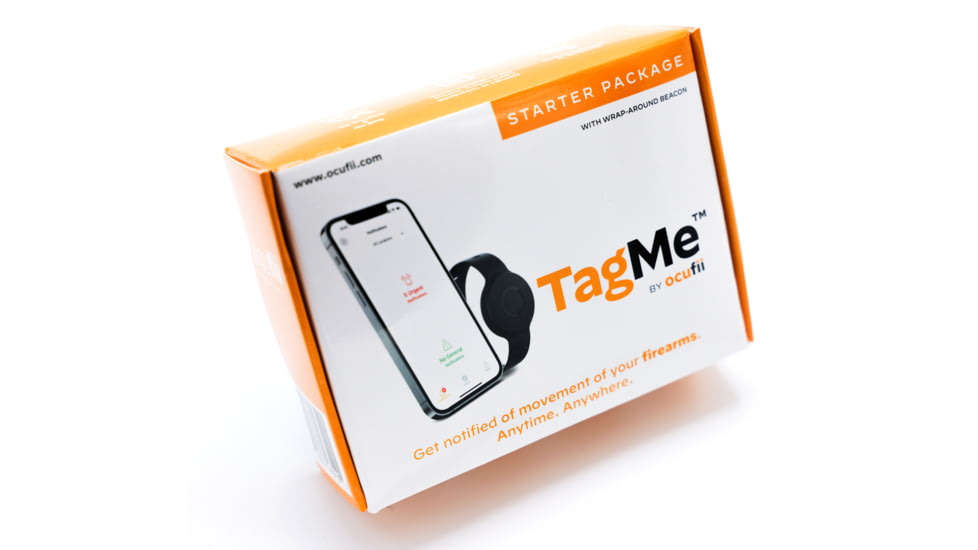 Ocufii TagMe Starter Package w/ Wrap Aroud Beacon, Black, TM-P1-BLK