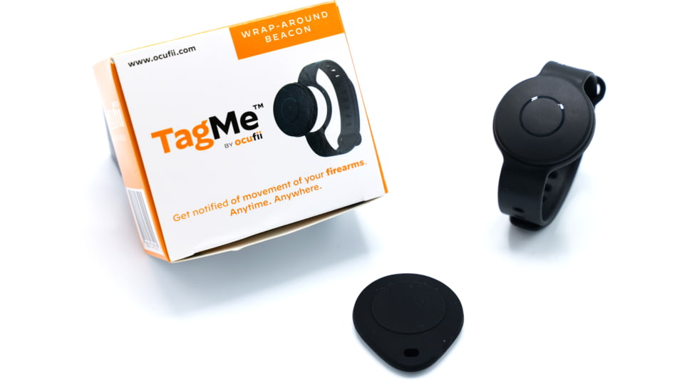 Ocufii TagMe Wrap-Around Beacon, Black, TM-B1-BLK