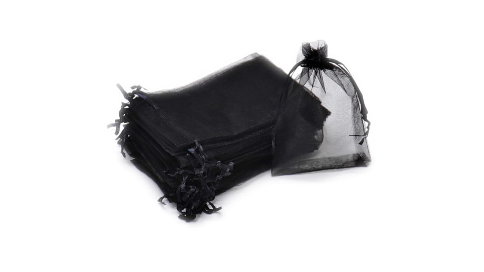 Odin's Innovations Sheer Bag w/ Tie, Black, 1409995