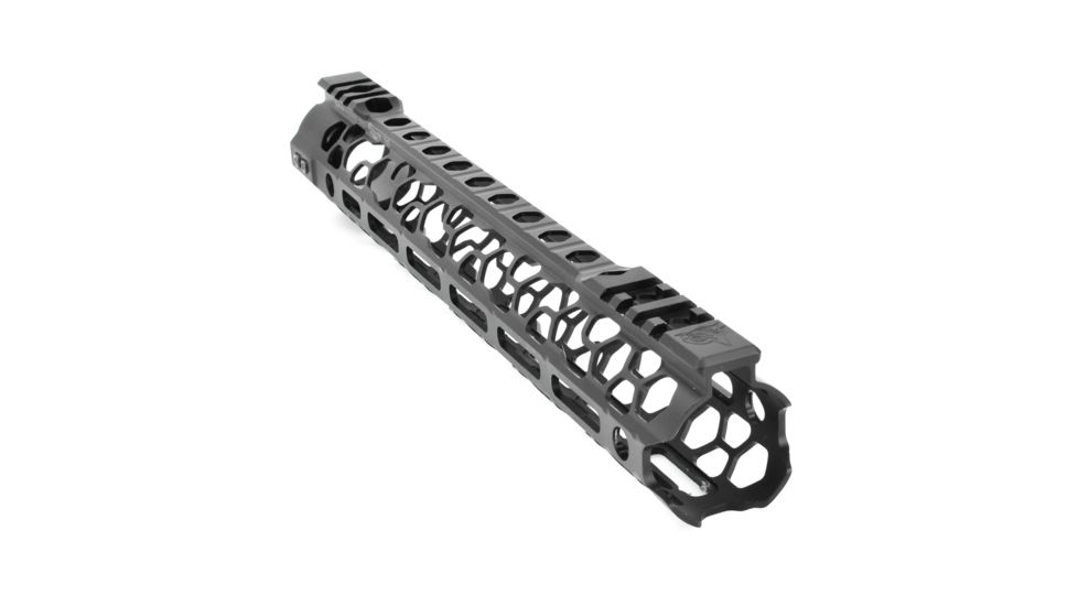 ODIN Works O2 Lite Free Float .223/5.56 M-LOK Forend, QD, Low Profile, Black, 12.5in F-12-ML-O2