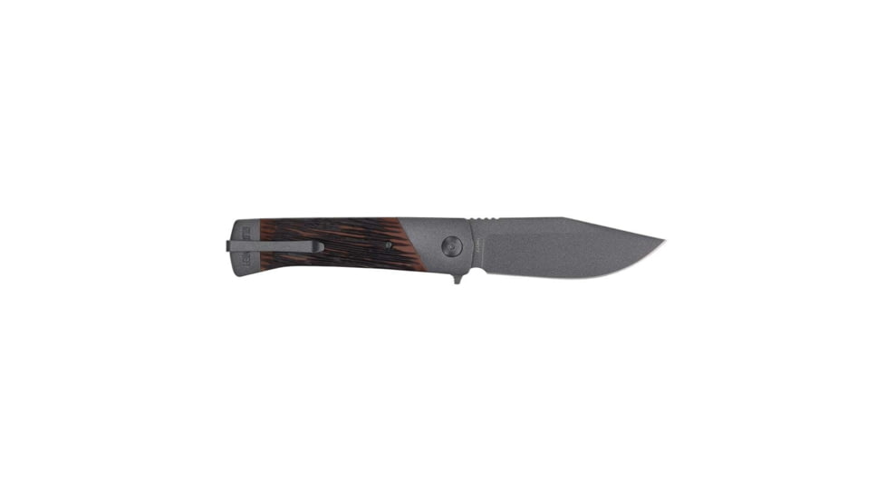 Old Timer Frontier Manual - 134OTF Folding Knife, 3.75in, 7Cr Stainless Steel, Clip Point Blade, Synthetic Wood Handle, Box, 1209461
