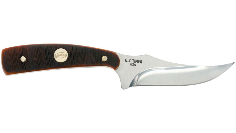 Old Timer Generational USA Sharpfinger 152 OT 3.5in Fixed Blade Knife, 1095 HC Steel Blade, 1135991