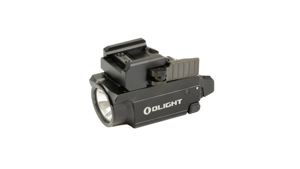 Olight Baldr Mini, Rechargeable Weapon Mounted Light, 600 Lumens, Green Laser, Black, OBALDRMINIBK1