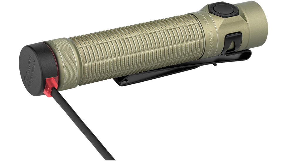 Olight Baton 4 Pro 1800 Lumens Olive Green Rechargeable, BATON4PROOLIVE