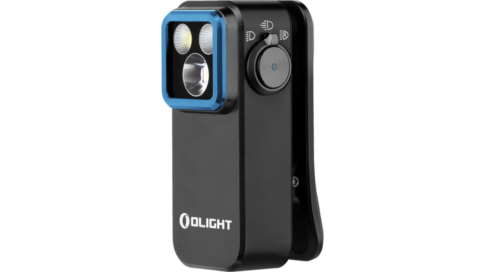 Olight Oclip Pro Lithium Ion 500 Lumens LED Flashlight, Black, Oclip Pro
