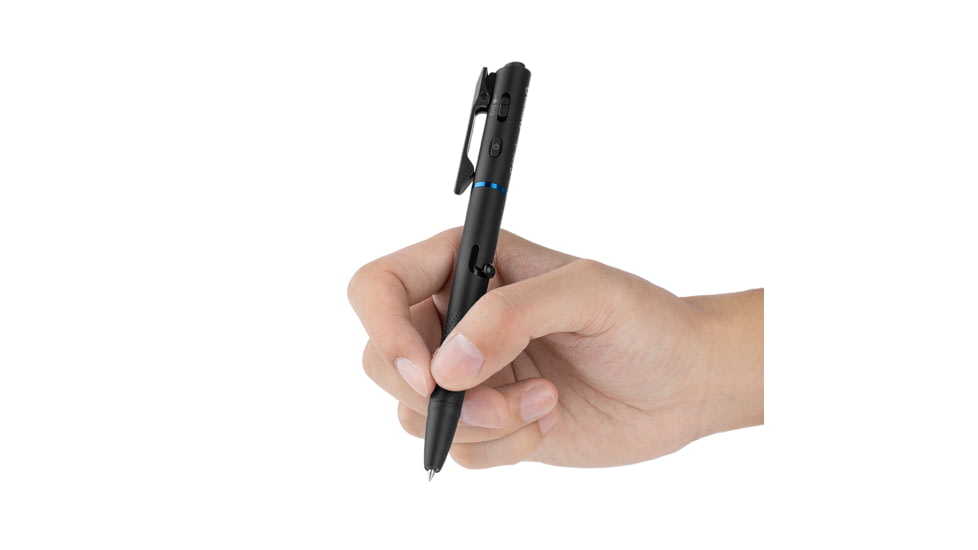 Olight O Pen 3 EDC Pen with Tip and Clip Lights and Green Laser Pointer
