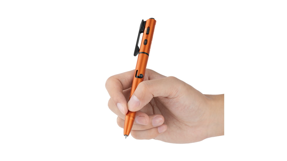 Olight O Pen 3 EDC Pen with Tip and Clip Lights and Green Laser Pointer