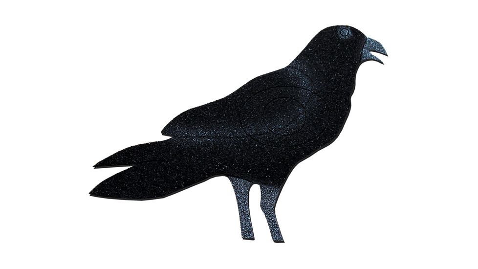 Oncore Targets Crow Self-Healing Archery Target, Black/Grey, Small, CR1