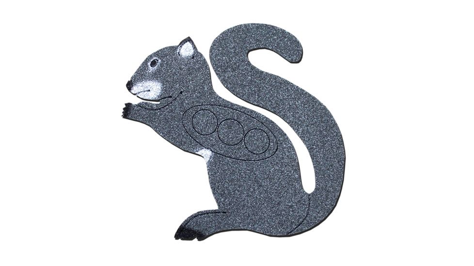 Oncore Targets Gray Squirrel Self-Healing Archery Target, Gray, Small, GS1