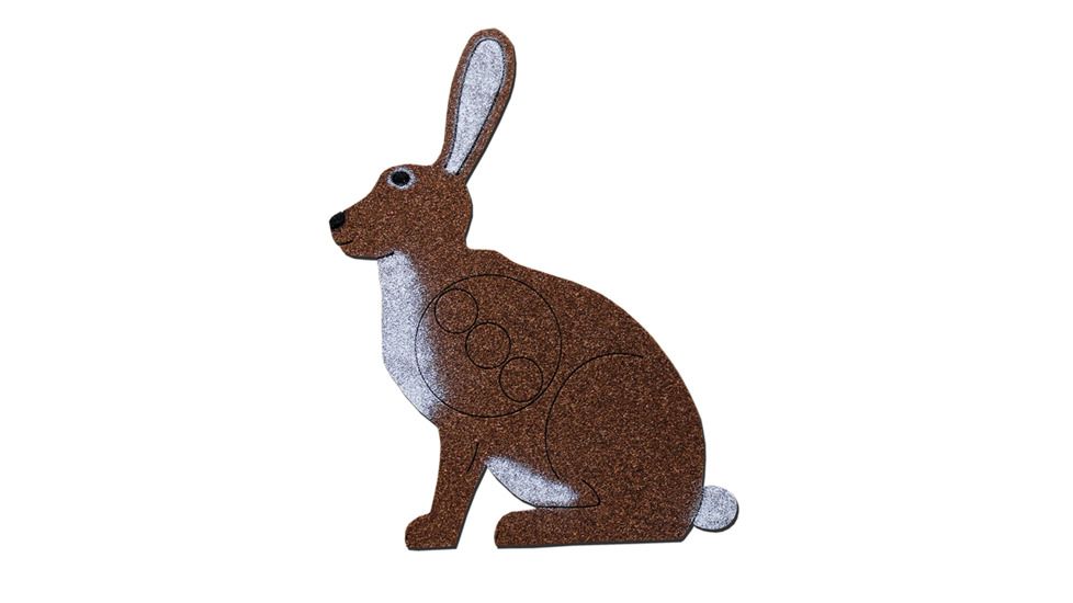 Oncore Targets Rabbit Self-Healing Archery Target, Facing Left, Brown/White, Small, R3