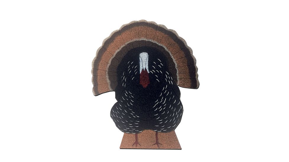 Oncore Targets Struttin Turkey Self-Healing Archery Target, Black/Brown/Red/Blue/White, Medium, T3