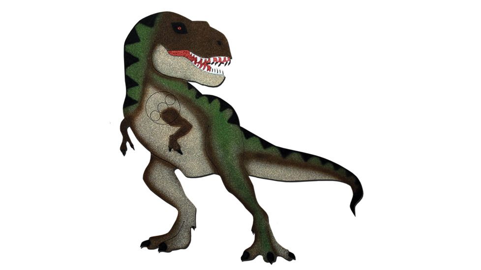 Oncore Targets T-Rex Self-Healing Archery Target, Medium, Brown/Green/Black, DN5B