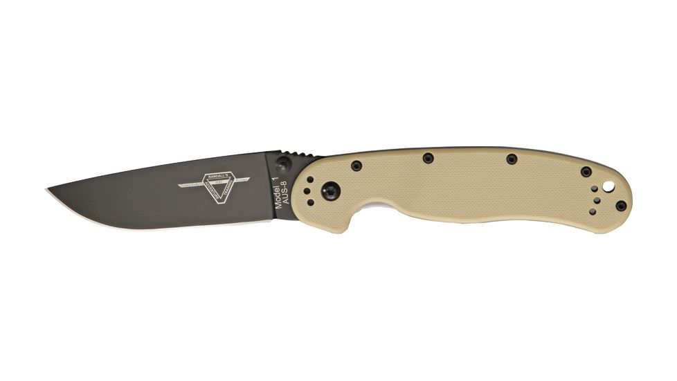 Ontario Knife RAT-1 Knife, 5in. Closed ON8846DT
