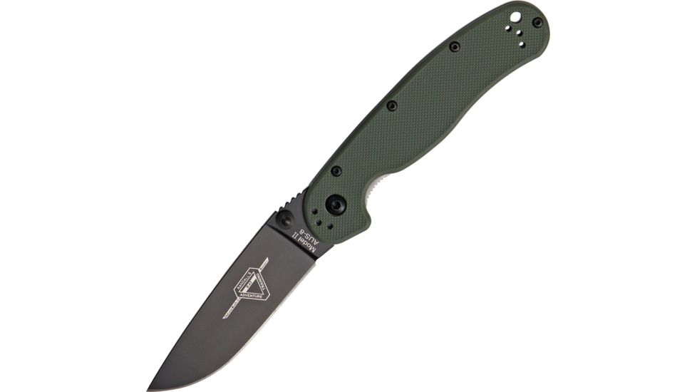 Ontario Knife Rat II Folder AUS-8 Blade ON8861OD