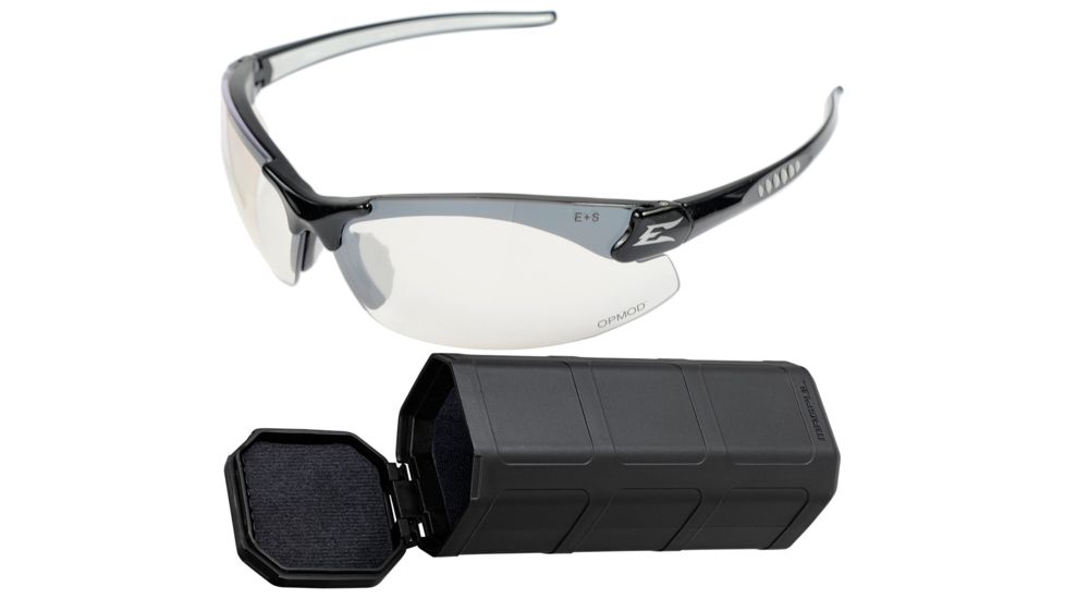 OP Exclusive - Edge OPMOD ZRG+ Shooting Glasses w/ Black Magpul Industries DAKA Can