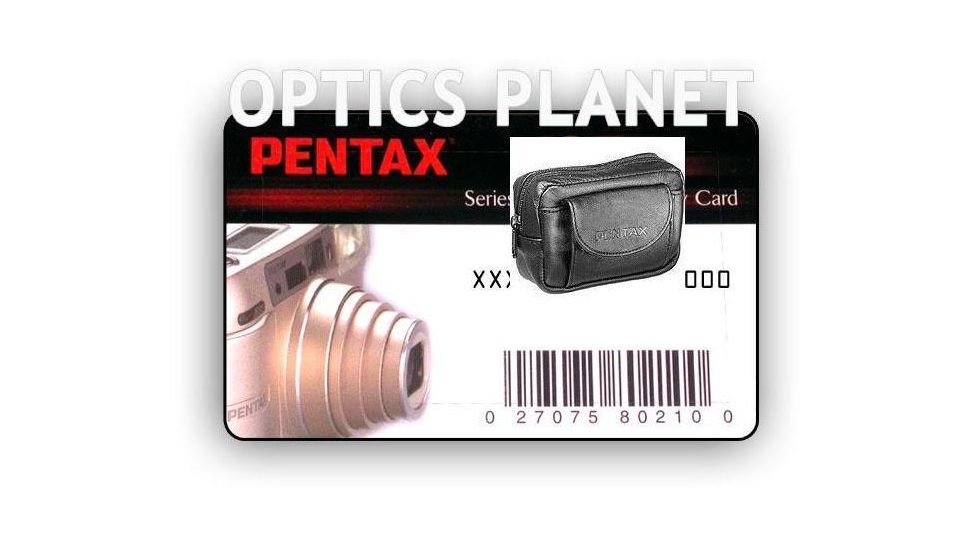 Pentax Optio Digital Camera Extended Warranty /Case Kit - $100 Off Great deal!