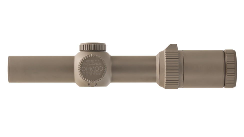 Atibal OPMOD XP8 Mirage Exclusive Rifle Scope w/ Rapid View Lever, 1-8x24mm, 30mm Tube, Second Focal Plane, TDR BDC Reticle, FDE, AT-XP8-OPMOD-S