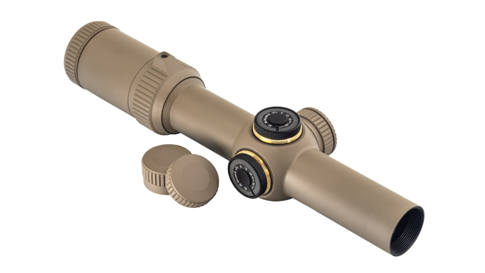 Atibal OPMOD XP8 Mirage Exclusive Rifle Scope w/ Rapid View Lever, 1-8x24mm, 30mm Tube, Second Focal Plane, TDR BDC Reticle, FDE, AT-XP8-OPMOD-S