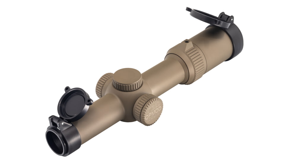 Atibal OPMOD XP8 Mirage Exclusive Rifle Scope w/ Rapid View Lever, 1-8x24mm, 30mm Tube, Second Focal Plane, TDR BDC Reticle, FDE, AT-XP8-OPMOD-S