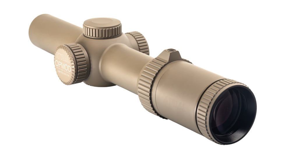 Atibal OPMOD XP8 Mirage Exclusive Rifle Scope w/ Rapid View Lever, 1-8x24mm, 30mm Tube, Second Focal Plane, TDR BDC Reticle, FDE, AT-XP8-OPMOD-S
