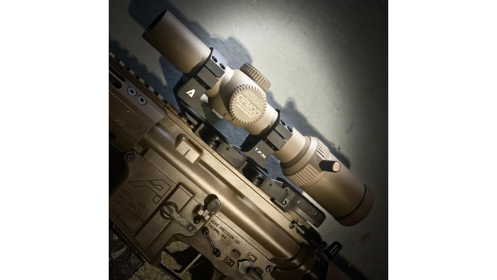 Atibal OPMOD XP8 Mirage Exclusive Rifle Scope w/ Rapid View Lever, 1-8x24mm, 30mm Tube, Second Focal Plane, TDR BDC Reticle, FDE, AT-XP8-OPMOD-S