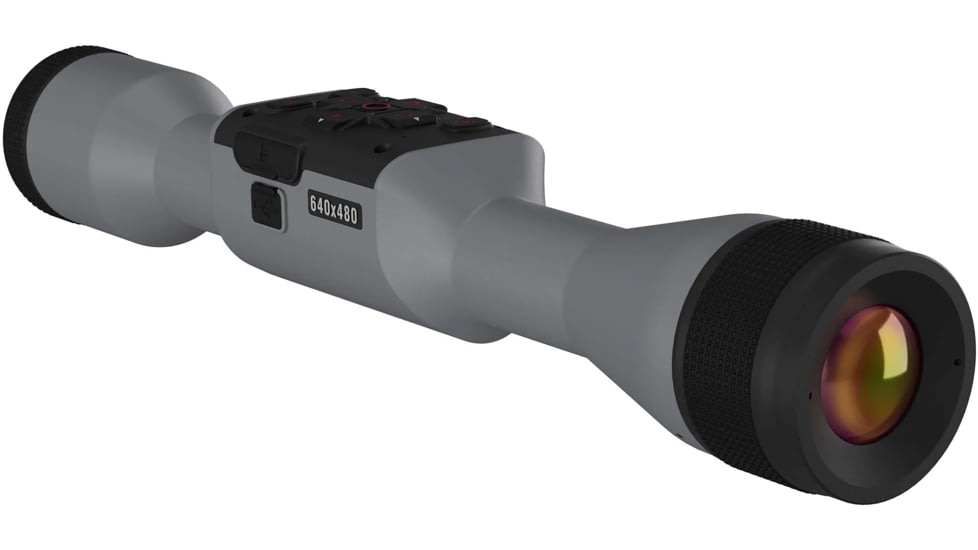 OPMOD ATN Thor 5 3-24xvSmart HD Thermal Imaging Rifle Scope, 640x480, 12 Micron, w/ High Quality Quick Detach Mount, Wolf Grey