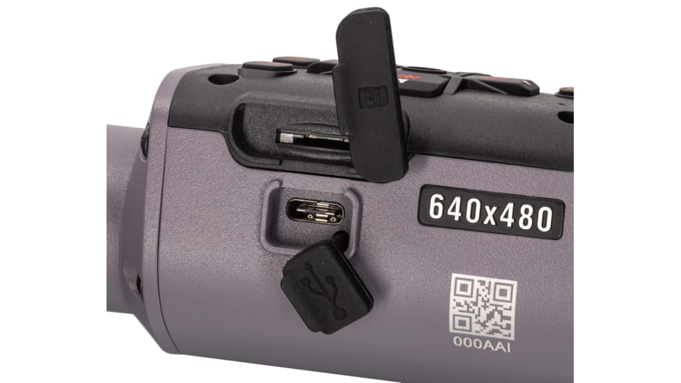 ATN OPMOD Thor 5 3-24xvSmart HD Thermal Imaging Rifle Scope, 640x480, 12 Micron, w/ High Quality Quick Detach Mount, Wolf Grey, TIWST5635OPWG