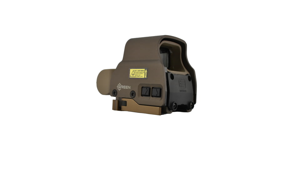 OPMOD EOTech HWS EXPS2-0 Holographic Reflex Red Dot Sight, Green 68 MOA Ring w/ Single 1 MOA Dot, Tan, EXPS2-0GRNOP