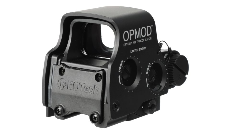 EOTech OPMOD OP Exclusive EXPS2-0 Green Reticle Holographic Reflex Red Dot Sight, Green 68 MOA Ring w/ Single 1 MOA Dot, Black, EXPS2-0GRNOP-BLACK