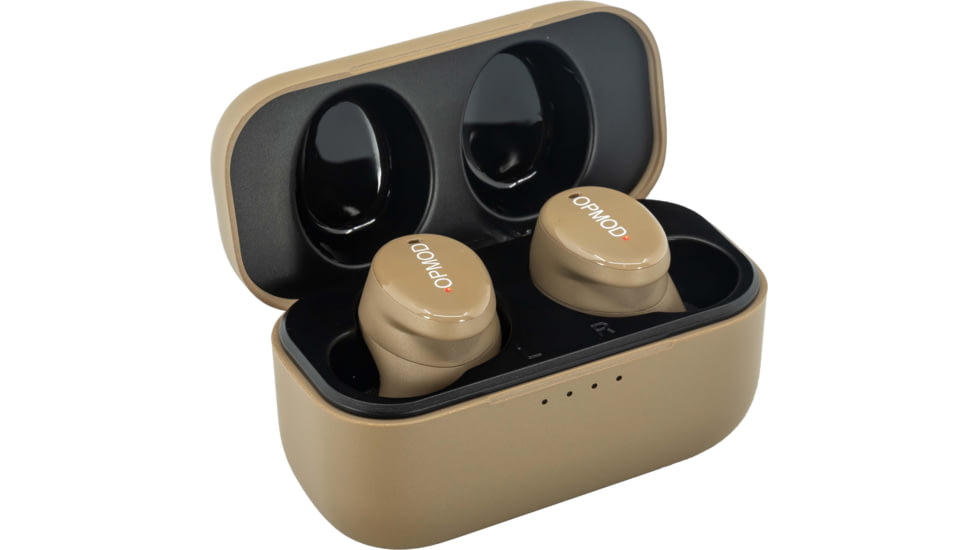ISOtunes Sport OPMOD CALIBER True Wireless Tactical Earbuds With Bluetooth, 25 NRR, FDE, Universal, IT-17OPMO