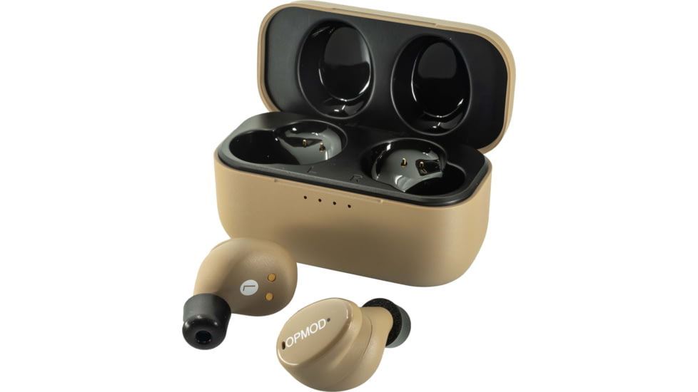 ISOtunes Sport OPMOD CALIBER True Wireless Tactical Earbuds With Bluetooth, 25 NRR, FDE, Universal, IT-17OPMO