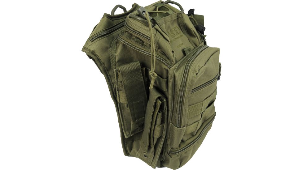 OPMOD P.A.C. Utility Bag w/7 Compartments - Green OPMOD-1STGREEN 