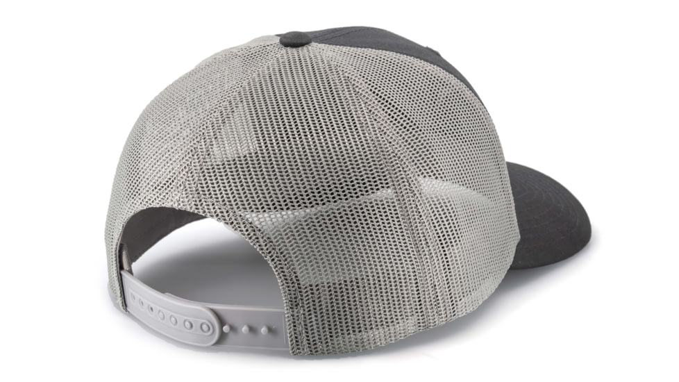 OPMOD Trucker Hat Embroidered Logo, Charcoal/Grey, OPM-Cha/Grey-Charl/Grey