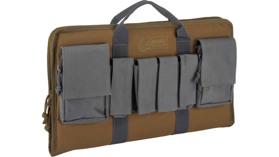 Voodoo Tactical OPMOD Enlarged Pistol Case, Coyote/Gray, OP-0098213000