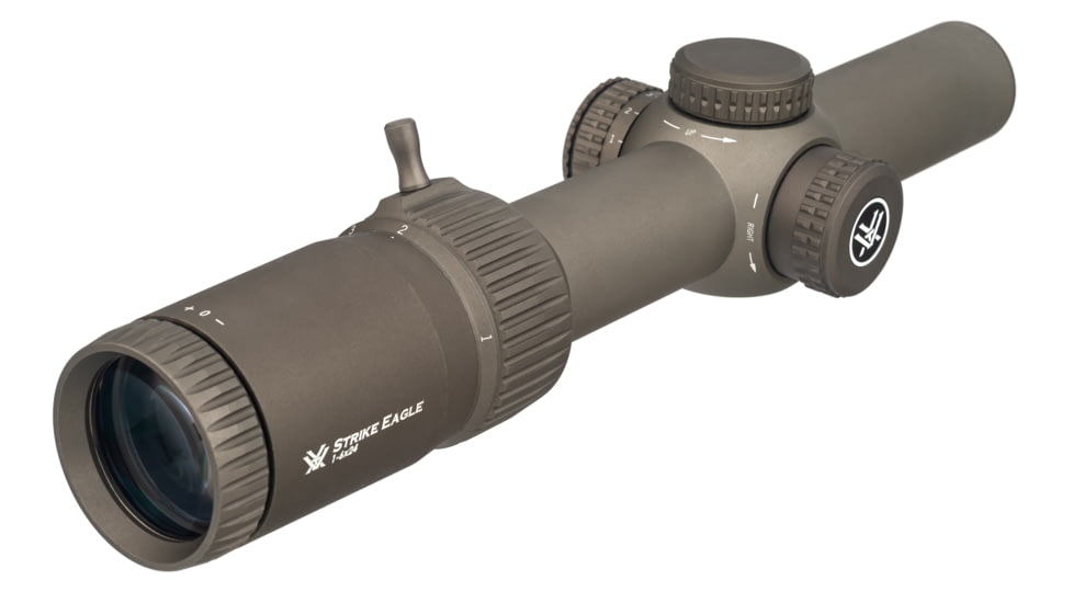 Vortex OPMOD Strike Eagle Limited Edition Rifle Scope, 1-6x24mm, 30 mm Tube, Second Focal Plane, AR-BDC3 Reticle, Hard Anodized, FDE, SE-1624-2OP