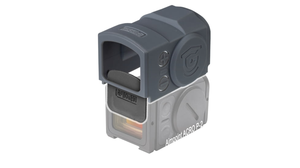 OpticGard Aimpoint Acro P-2 Red Dot Sight Cover, Gunmetal Gray, One Size, OGAACROP-227