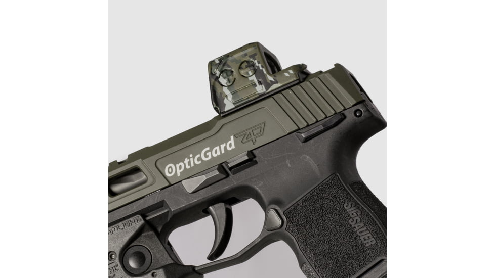 OpticGard Holosun EPS Carry Red Dot Sight Cover, OD Green Camo, One Size, OGHEPSCARRYDEG84